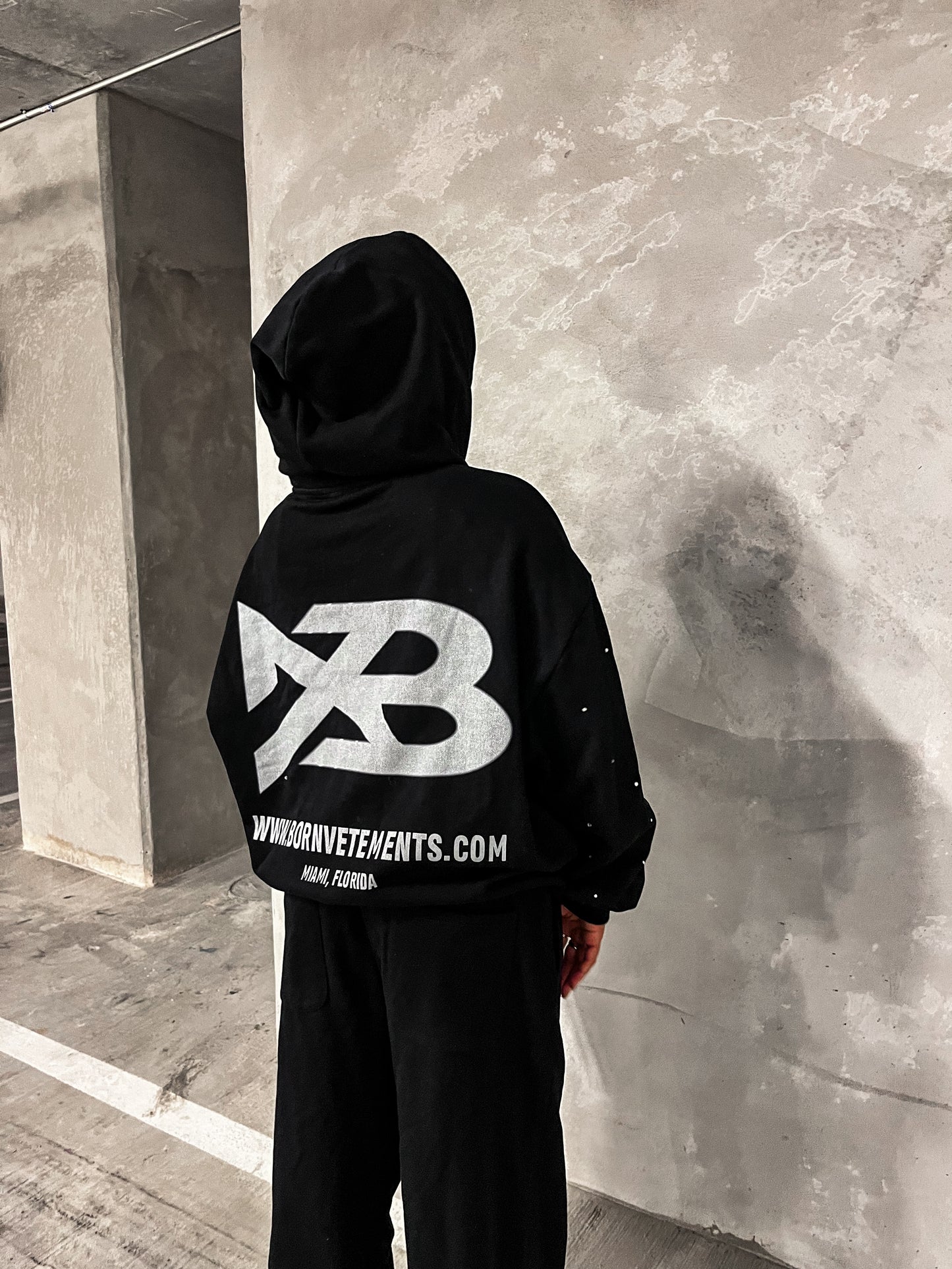 BORN SWEATSUIT SET "Vous Êtes Né Riche"